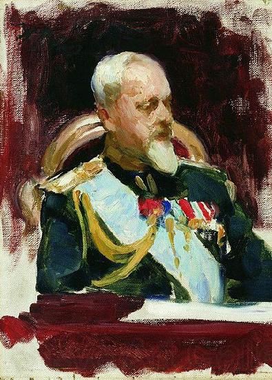 Ilya Repin Study for the picture Formal Session of the State Council.